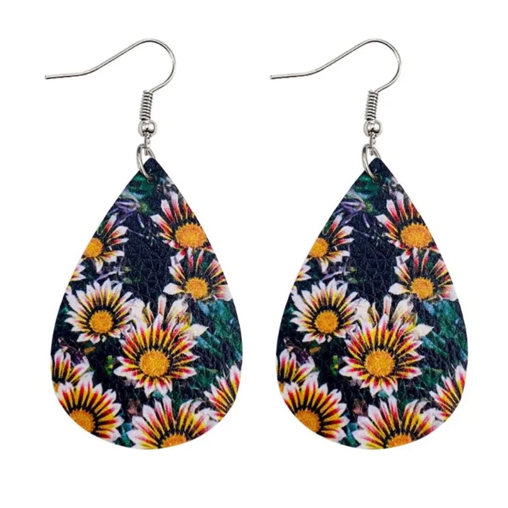 BOHO SUNFLOWER Earrings!!!